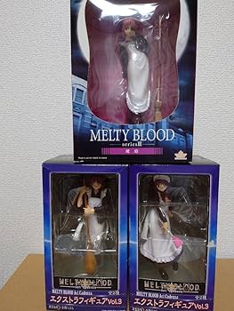 Amazon.co.jp: MELTY BLOOD メルブラ 月姫 琥珀 翡翠 フィギュア
